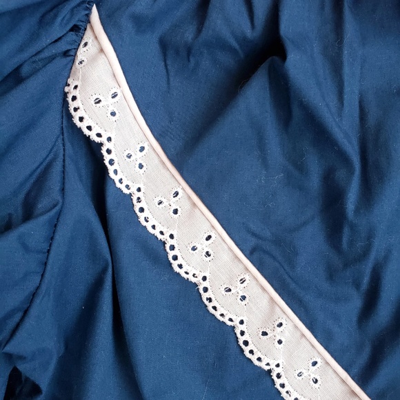 VINTAGE ROCKABILLY BLUES BLOUSE - Picture 4 of 5